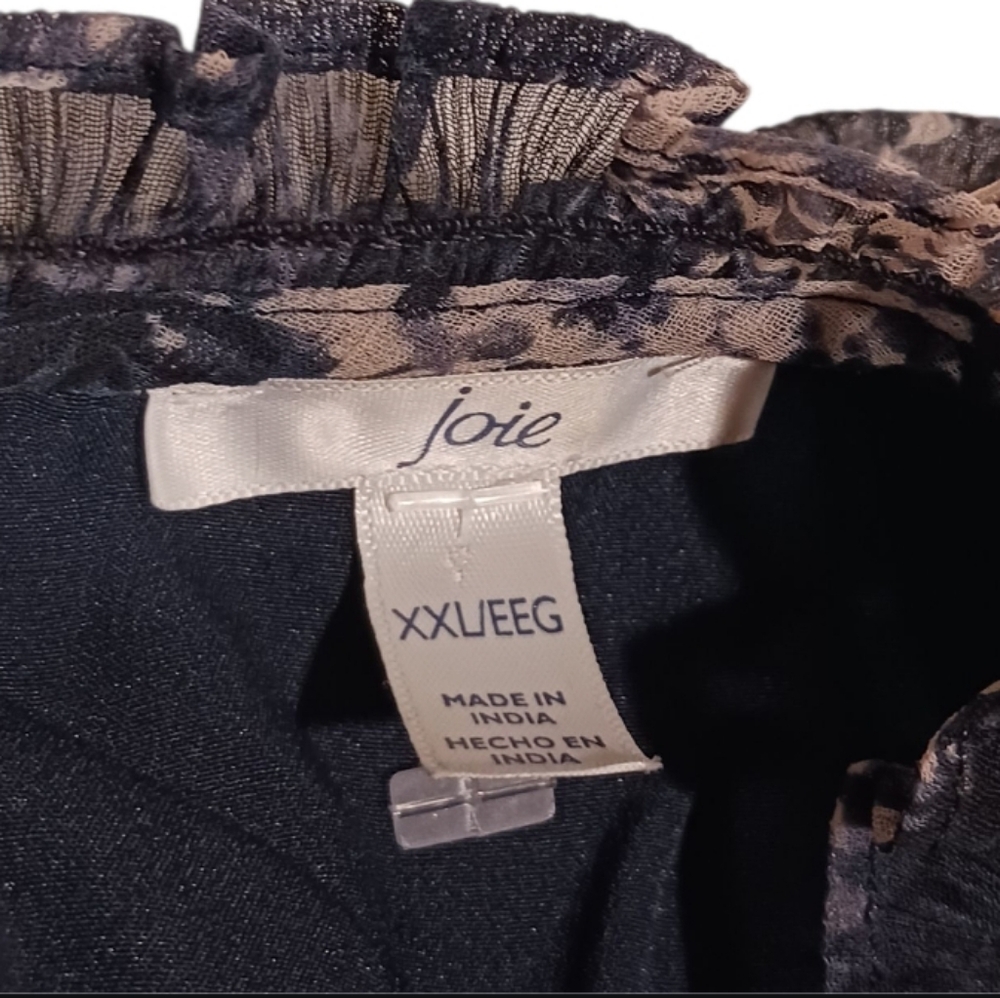 Joie Thelen Swing Dress Baltic Print Abstract - Picture 7 of 11